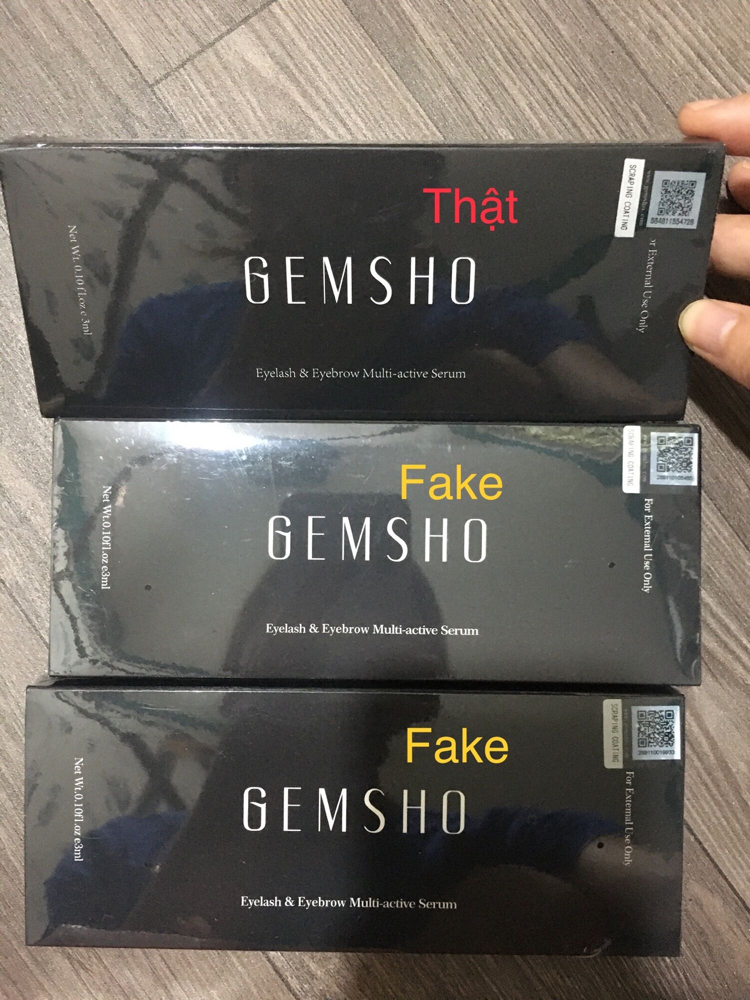 Dưỡng mọc dài mi Gemsho mỹ [Auth] làm đôi mi dep tu nhien