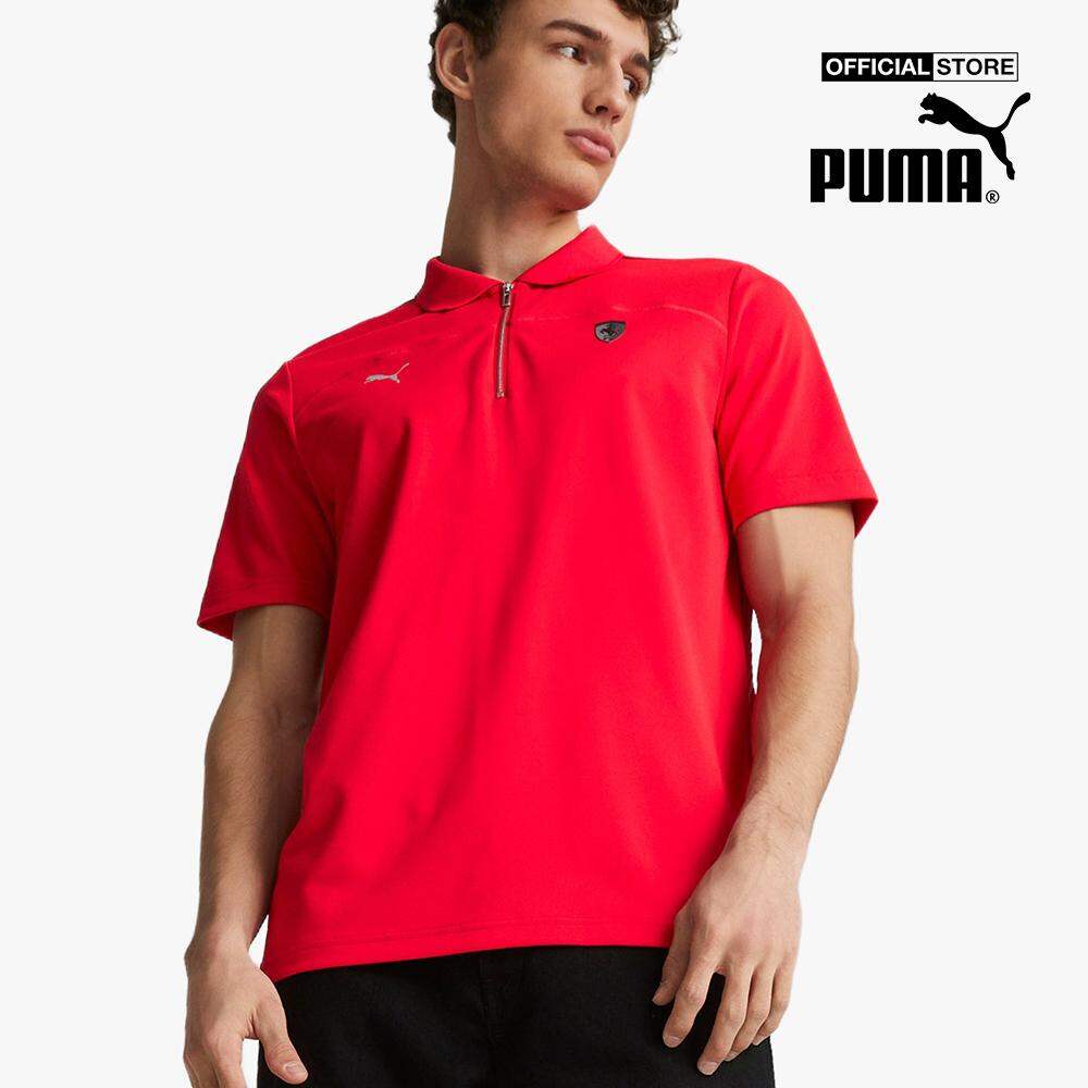 Puma - áo polo nam tay ngắn scuderia ferrari style 538330-02