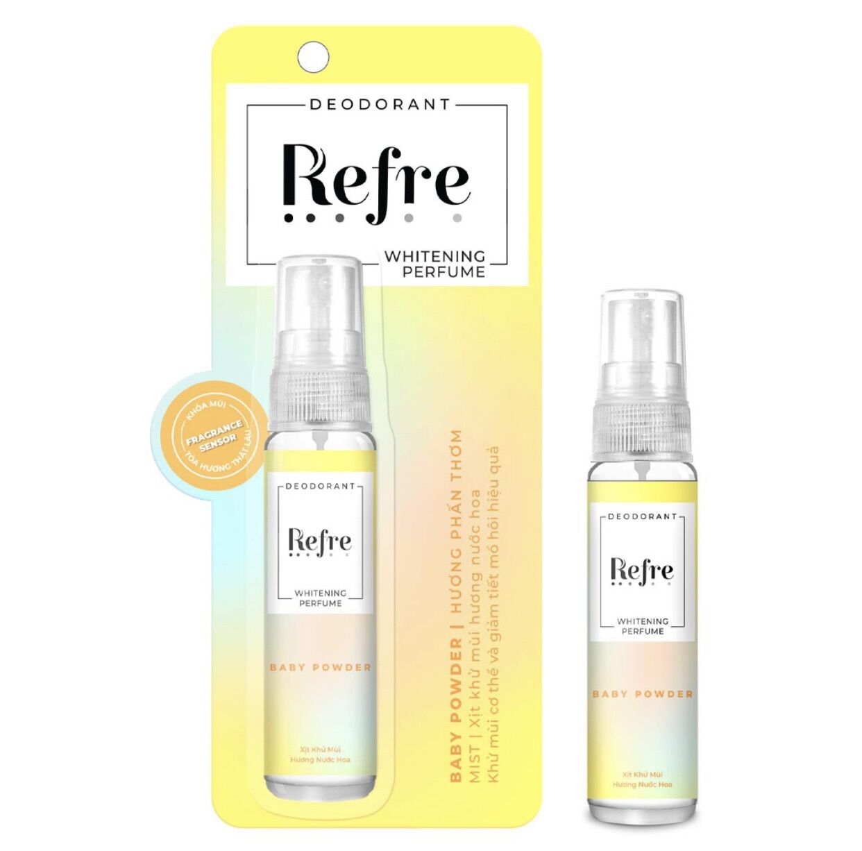 Xịt khử mùi cơ thể refre hương hoa ngát thơm 30ml