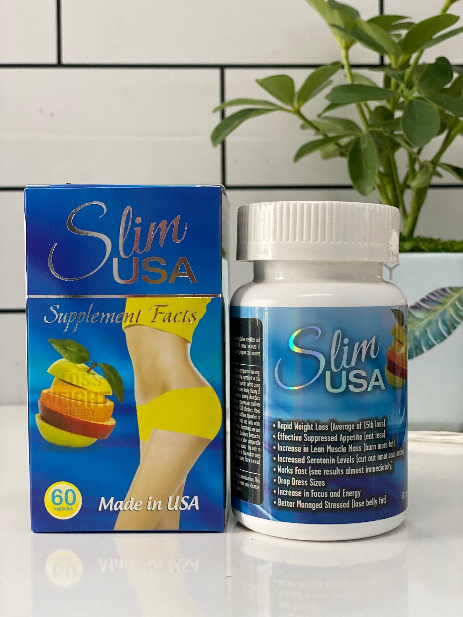 Slim usa mỹ 60 viên