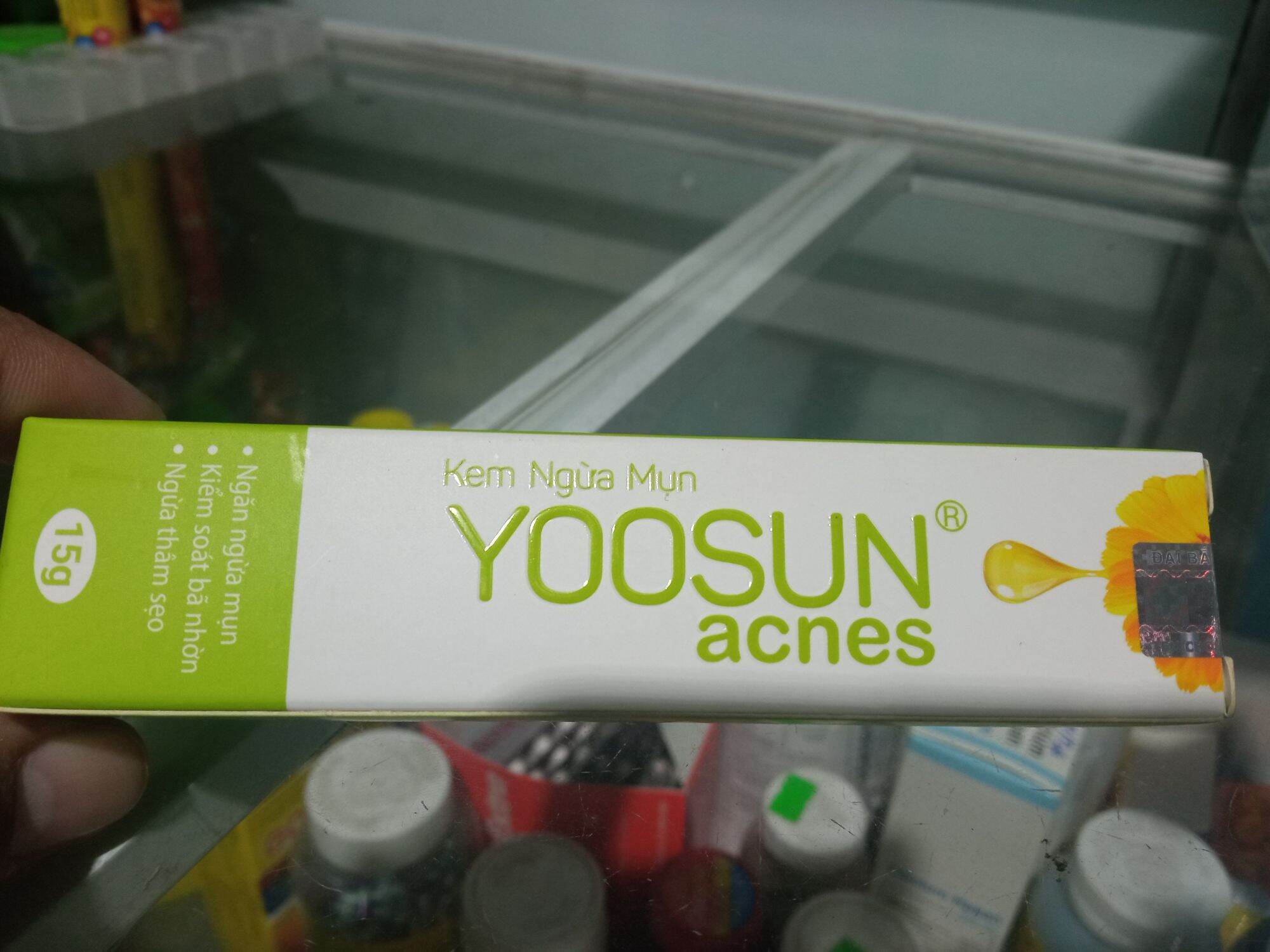 Kem Ngừa Mụn Yoosun Acnes 15G - Ngăn Ngừa Và Làm Giảm Mụn Làm Mờ Sẹo