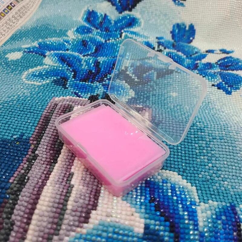 Diamond Painting Portable Large Size Boxed Clay Stick Cross Stitch Tool Kit DIY Home Fabric Accessor