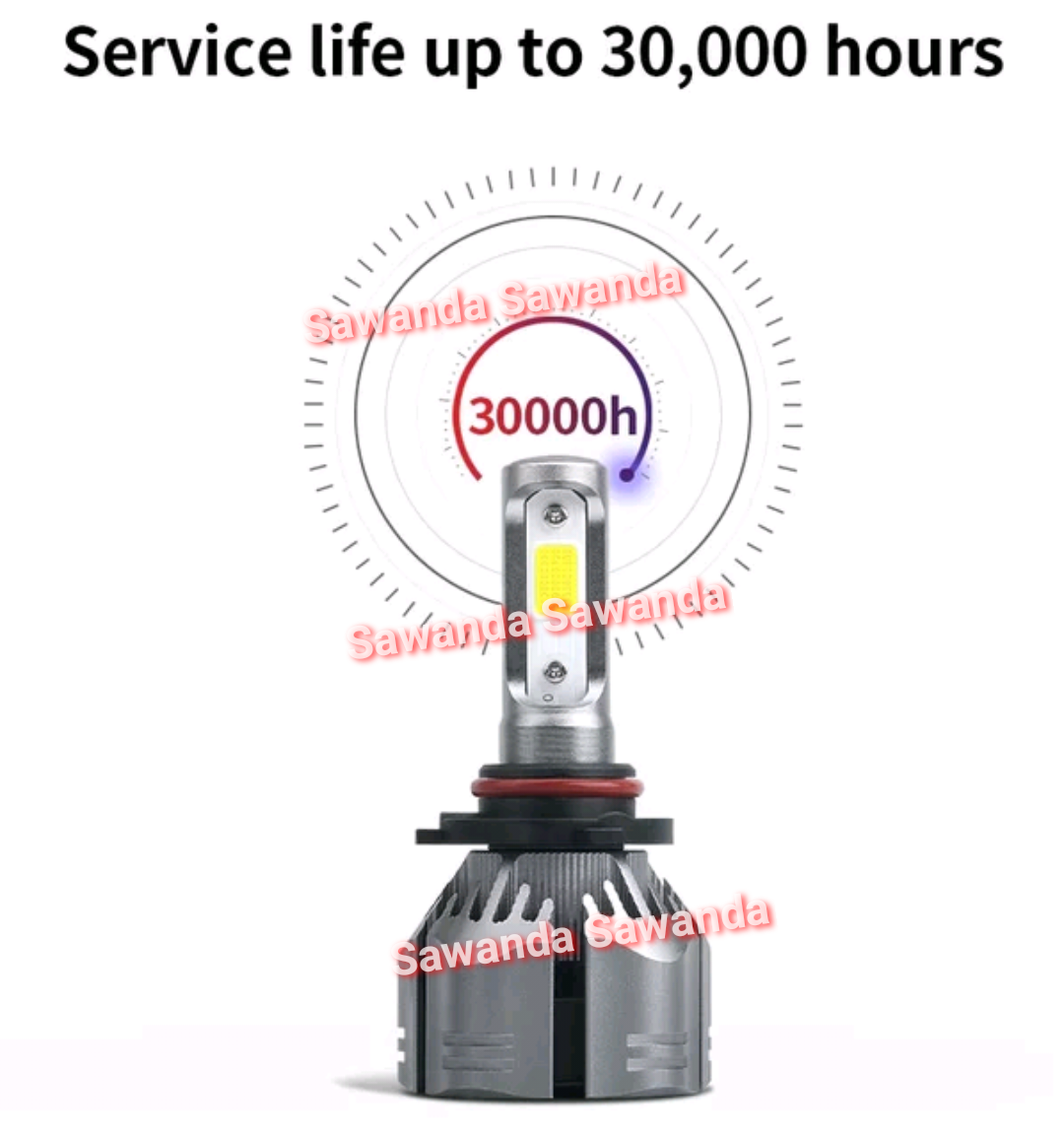 bóng đèn 3 mắt led Ôtô