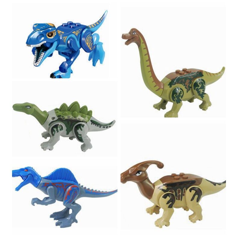 Bộ Đồ Chơi LeGo Lắp Ráp 5 Con Khủng Long Cho Bé