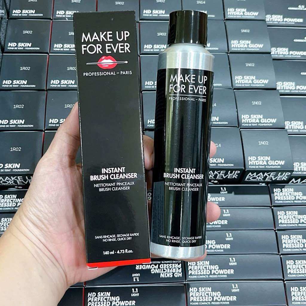 [CHÍNH HÃNG 100%] DUNG DỊCH RỬA CỌ MAKE UP FOR EVER INSTANT BRUSH CLEANSER 140ML