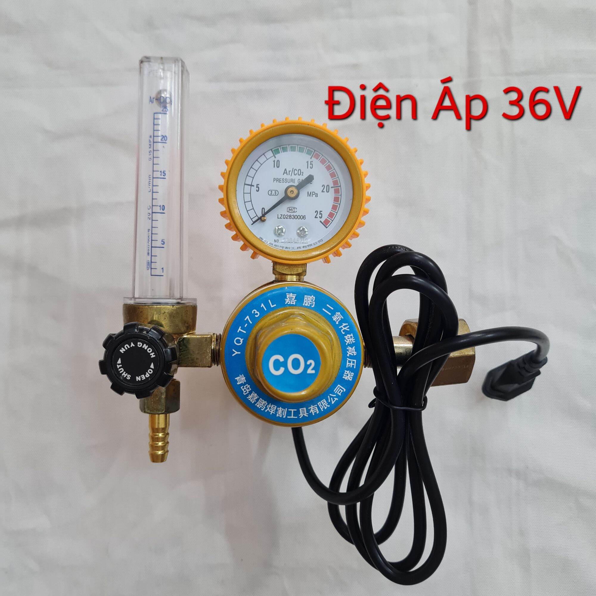 Bộ Van Điều Áp Khí Co2 ( 36V & 220V )