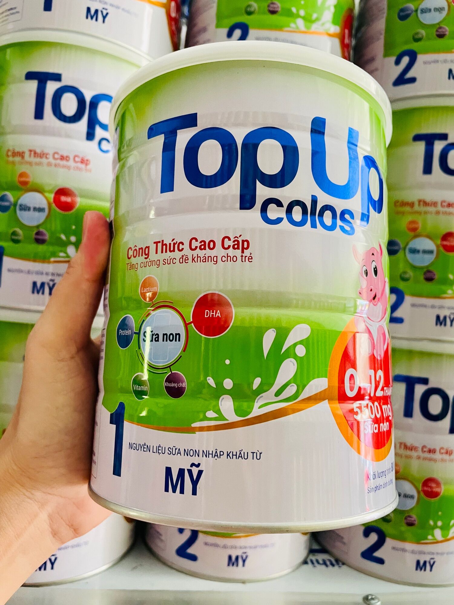 Sữa Bột Topup Colos 1 Date mới