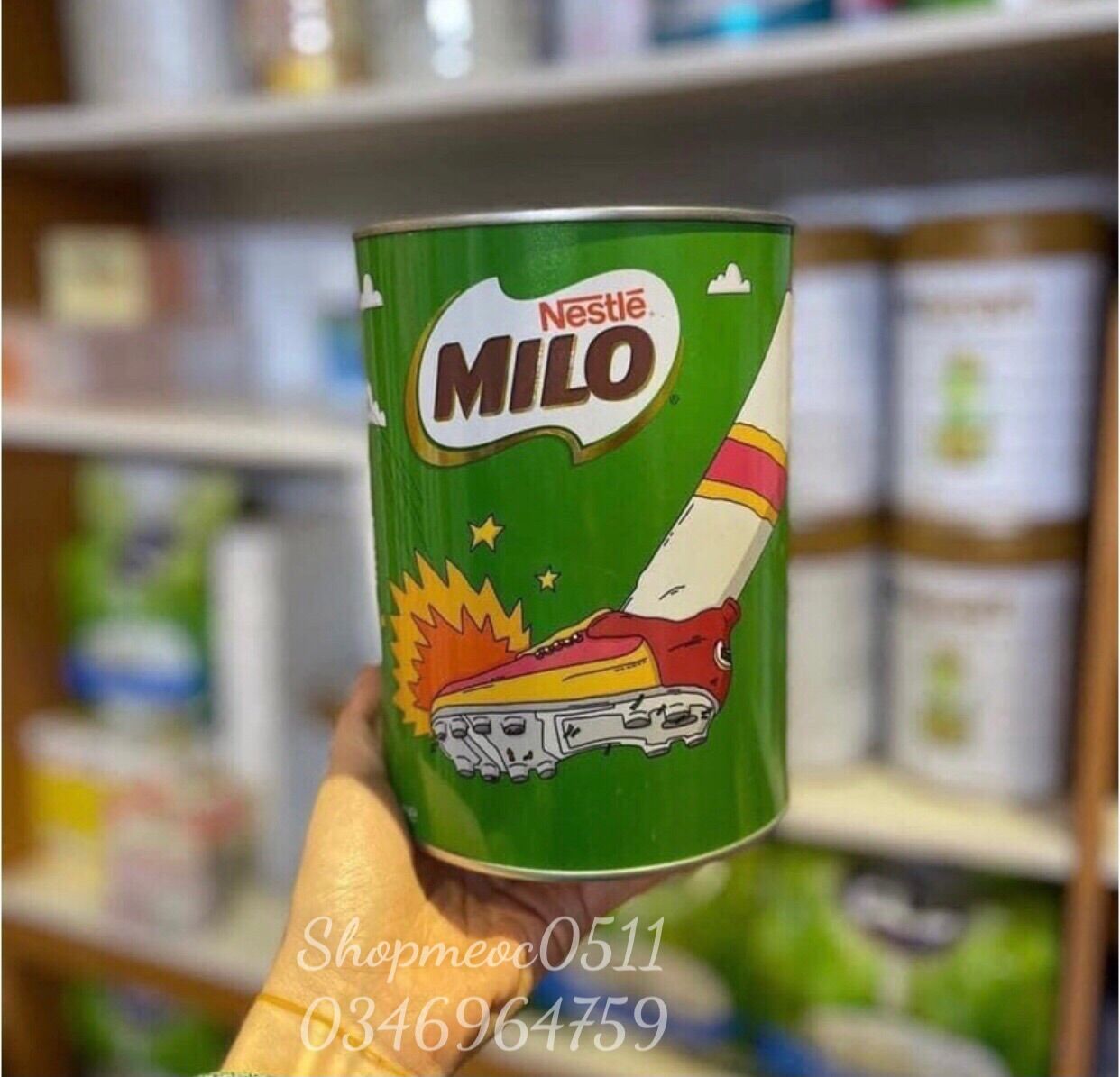 Sữa milo úc mẫu mới 1kg