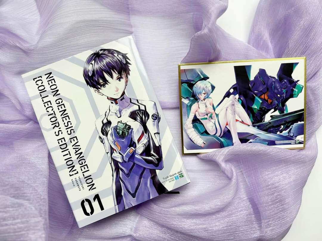 NEON GENESIS EVANGELION tập 12 seal full quà collector's edition