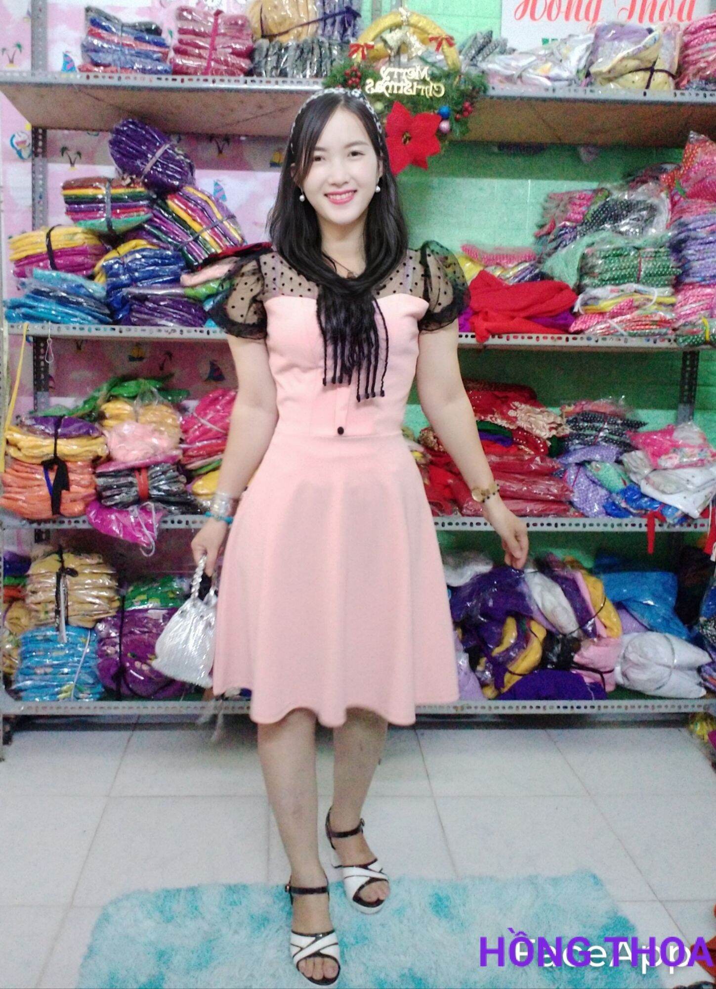 đầm thiết kế tiểu thư