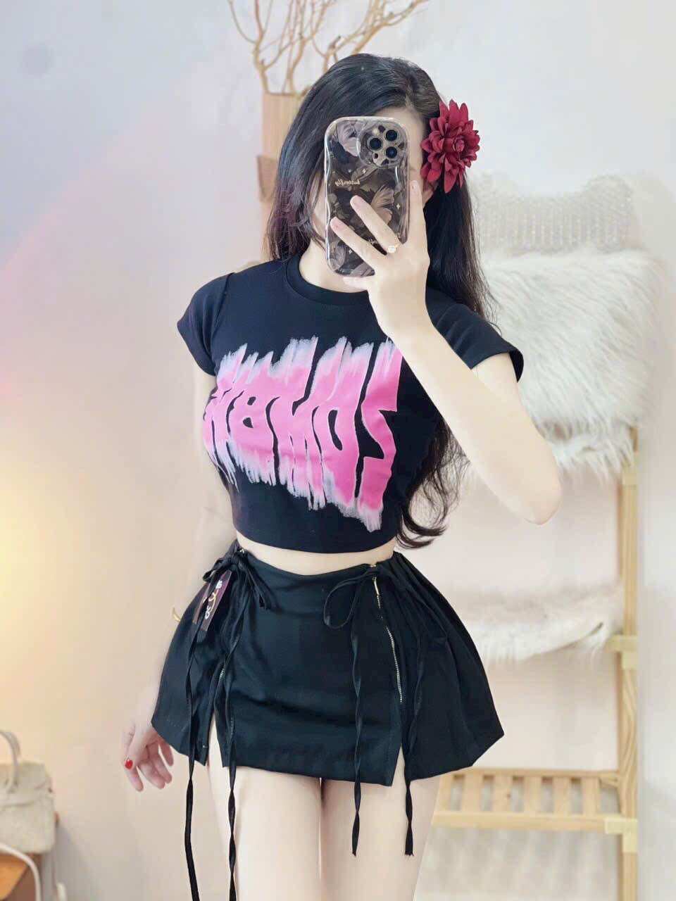 ẢO THUN CROPTOP (ảnh thật)
