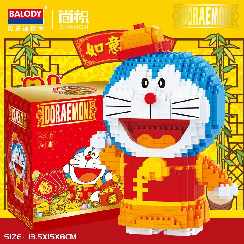 Xếp hình doremon thần tài