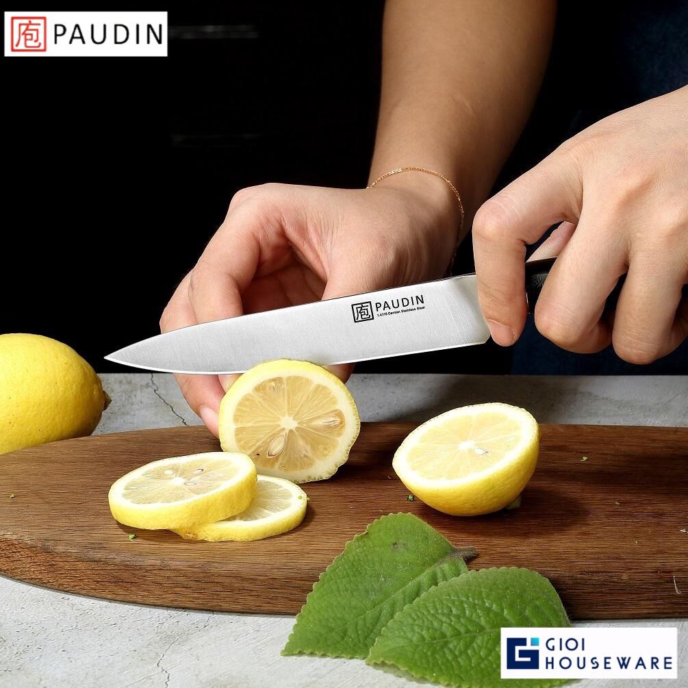 Paudin d6 dao gọt trái cây thép đức gioi houseware - dài 23cm - free ship