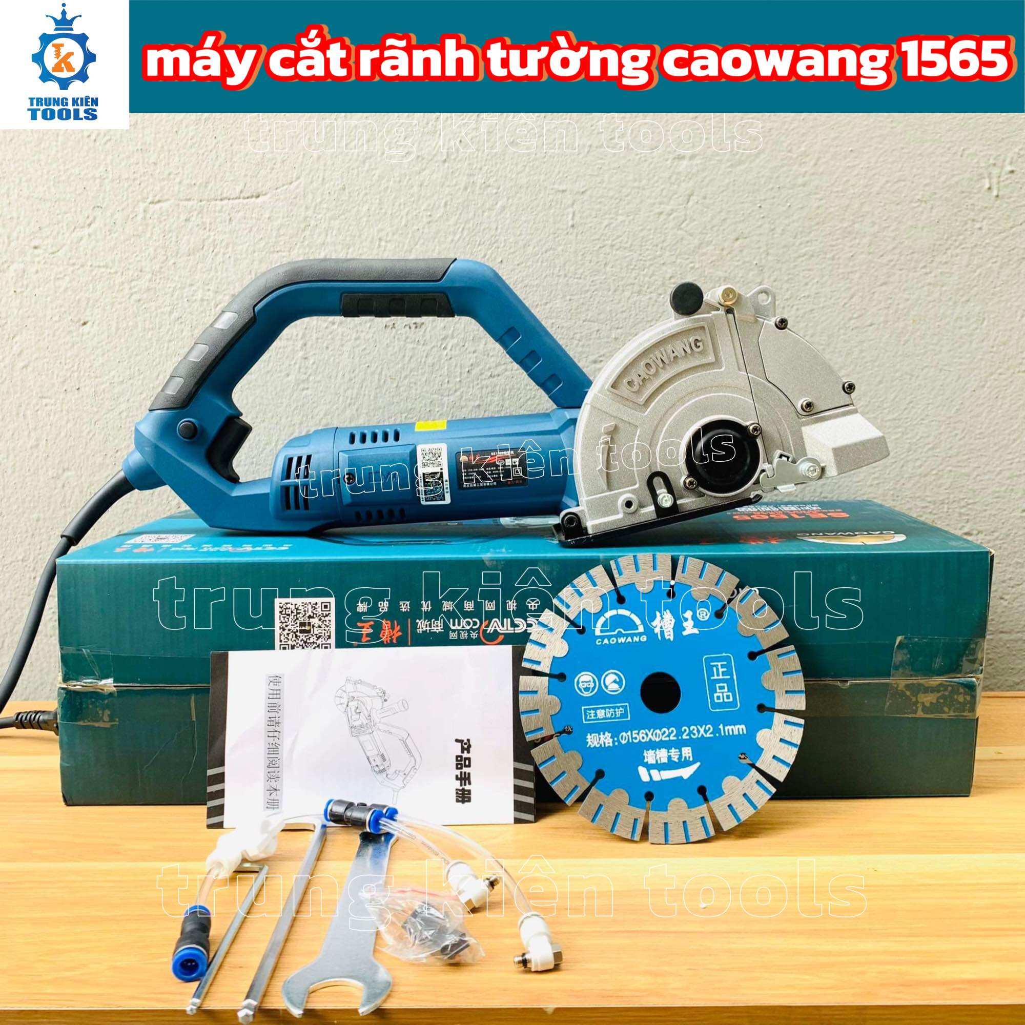 Máy cắt rãnh tường CAOWANG 1565