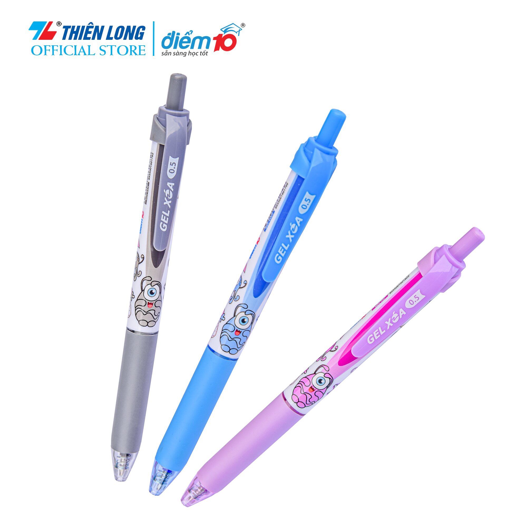 BÚT GEL BẤM XOÁ ĐƯỢC GELE03