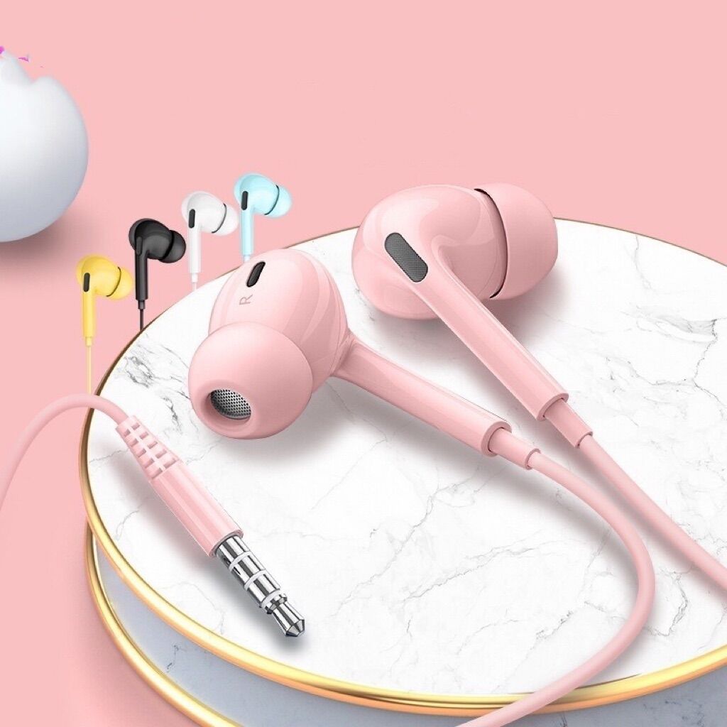 Tai nghe nhét tai kèm mic dùng cho ios android laptop