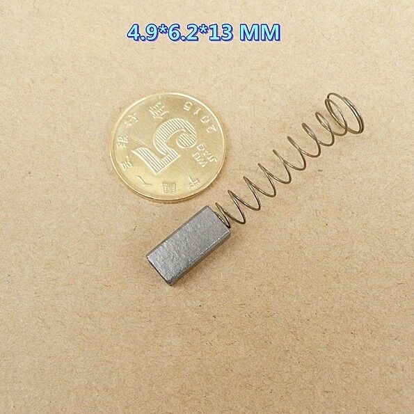 Chổi than mô tơ kích thước 5 x 8 x 20mm và 4.9 x 6.2 x 13mm
