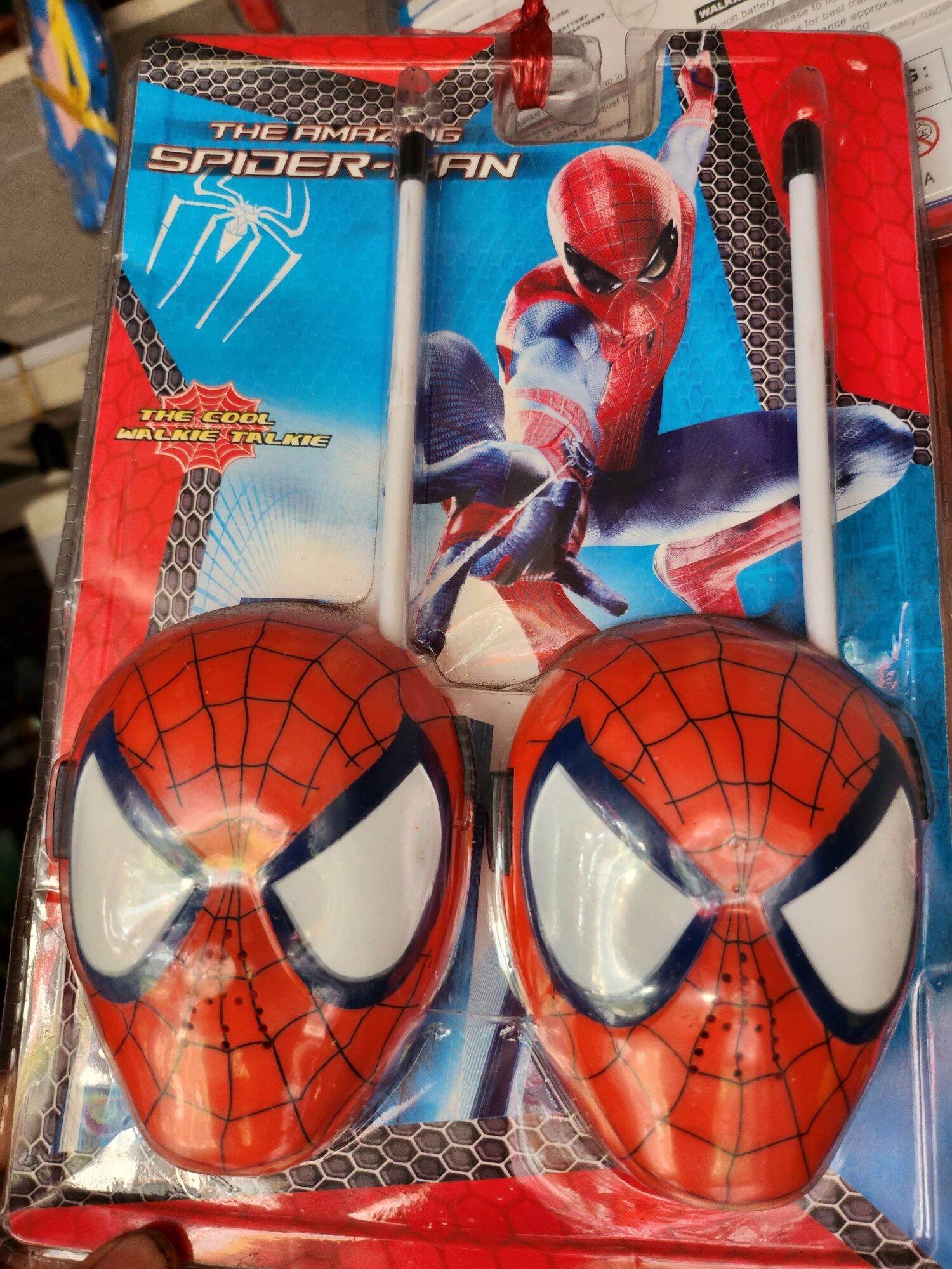 bộ đàm siêu nhân nhện đồng hồ siêu nhân giành cho bé yêu.