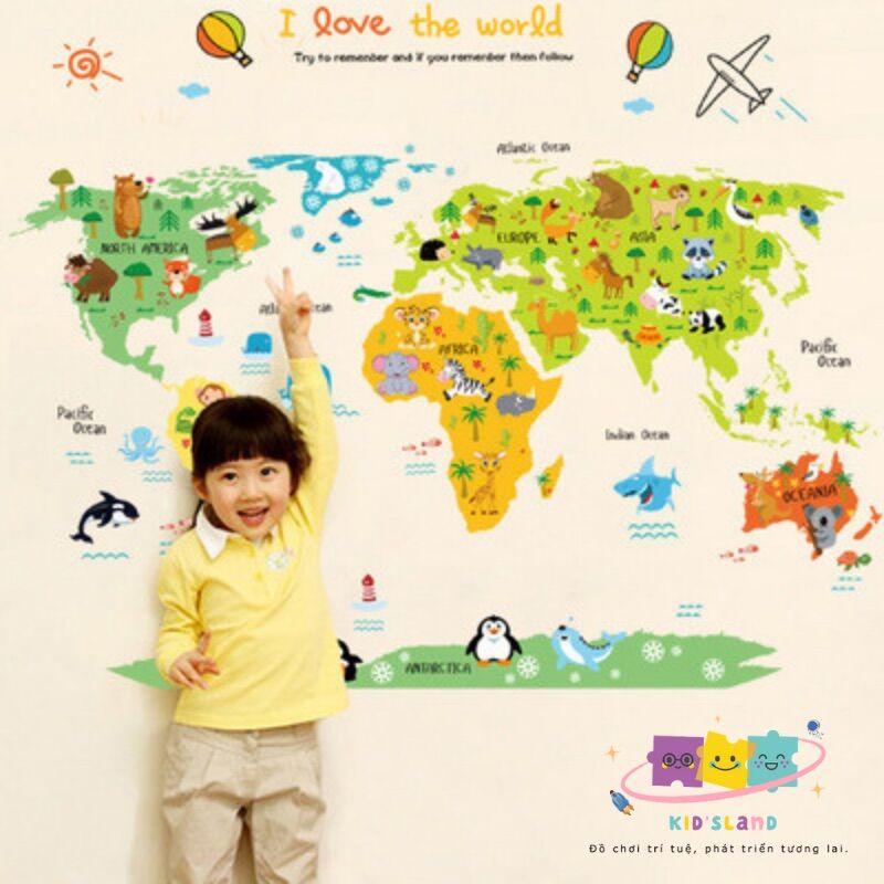 Map thế giới động vật