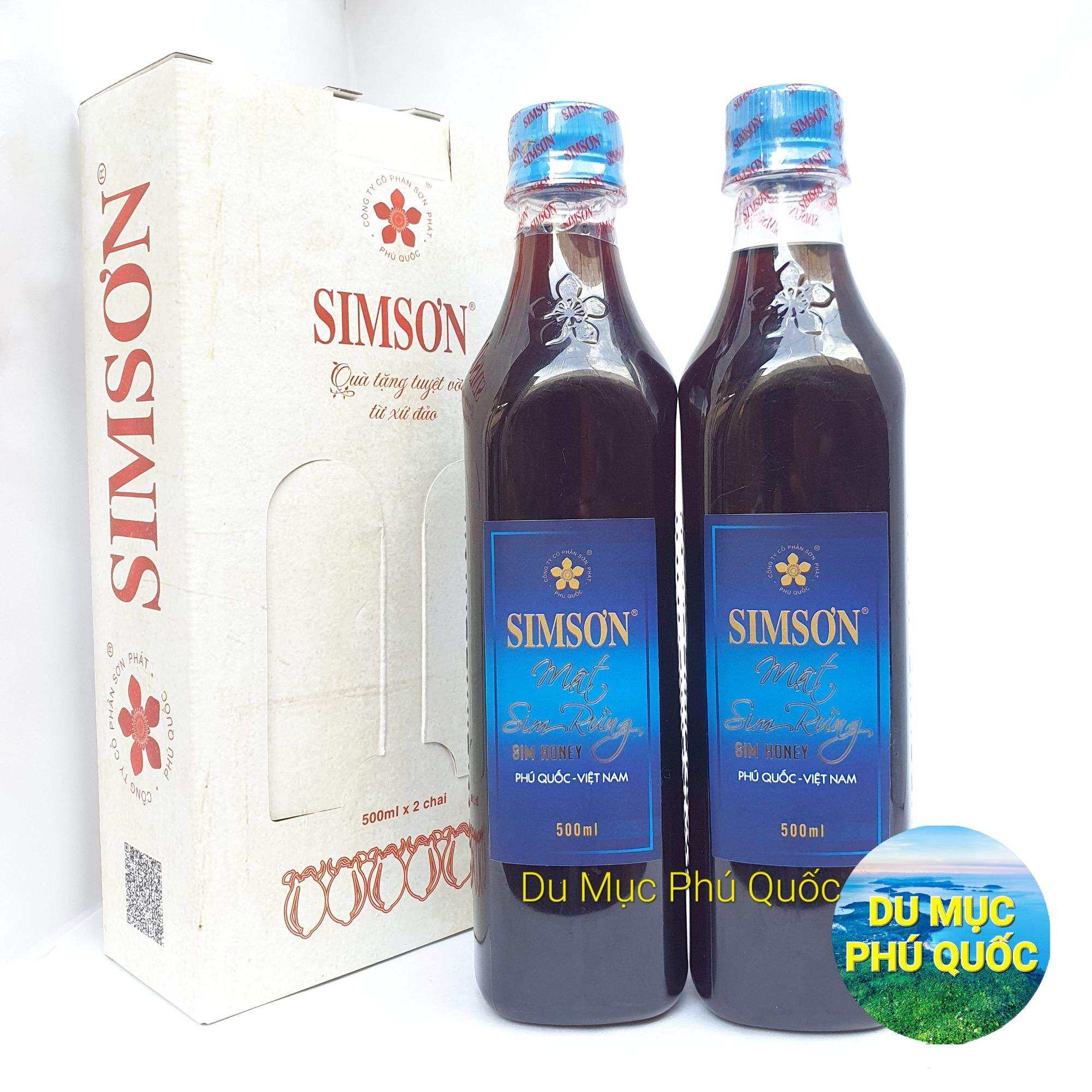 Mật Sim Rừng Sim Sơn Phú Quốc - Cặp 2 chai 500ml