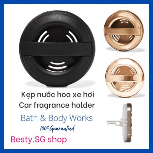 Kẹp nước hoa tinh dầu thơm xe hơi xe ô tô Bath & Body Works