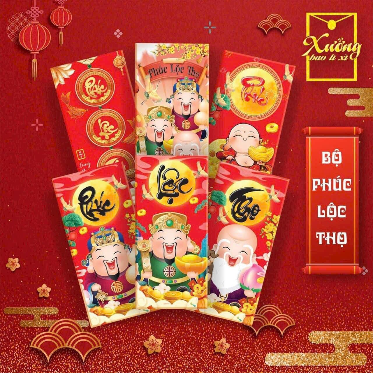 combo 50 bao lì xì tết ( ngẩu nhiên)