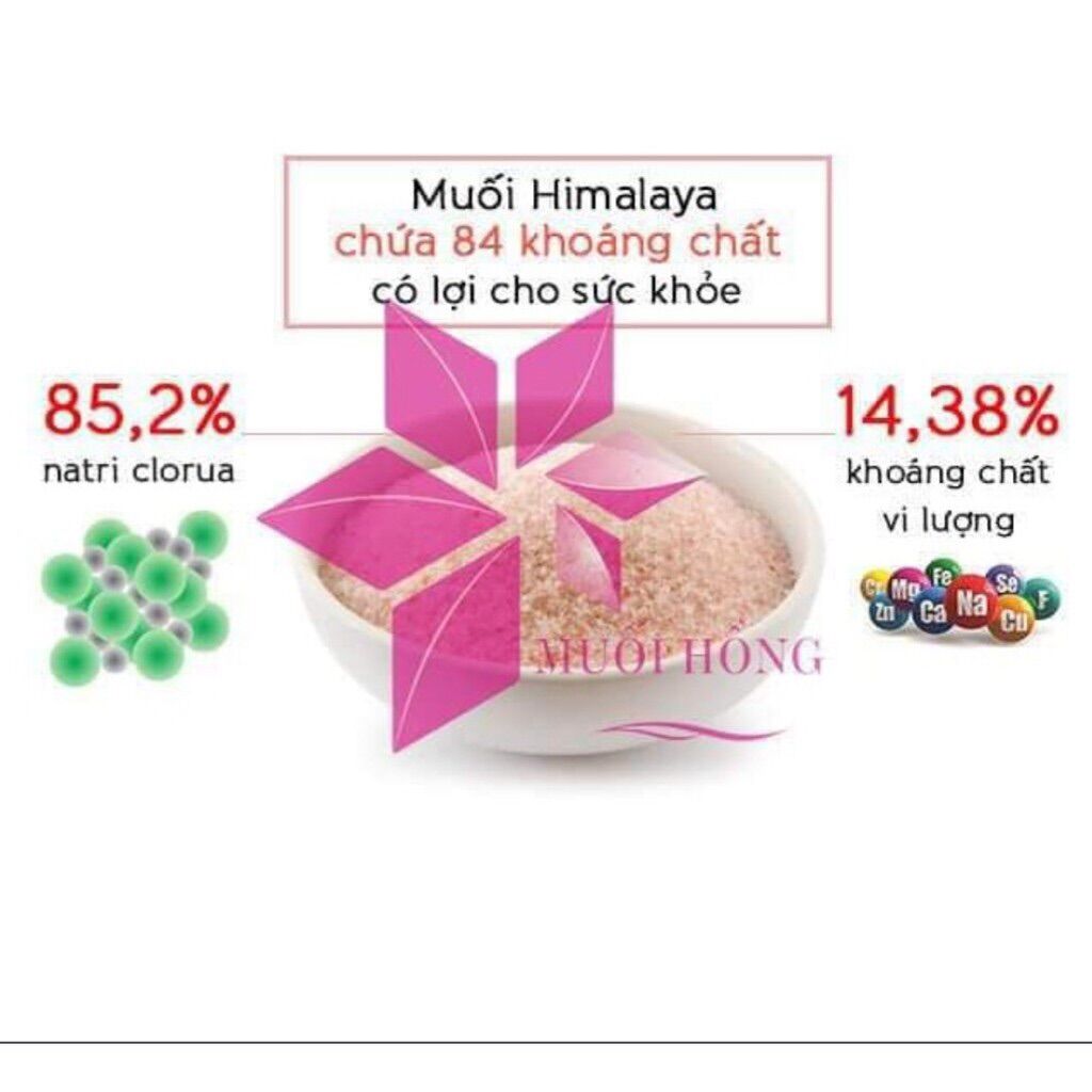 Muối Hồng Himalaya 500g, 900g