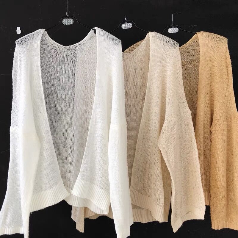 Áo khoác len cardigan ( ảnh thật )(mỏng nhẹ)