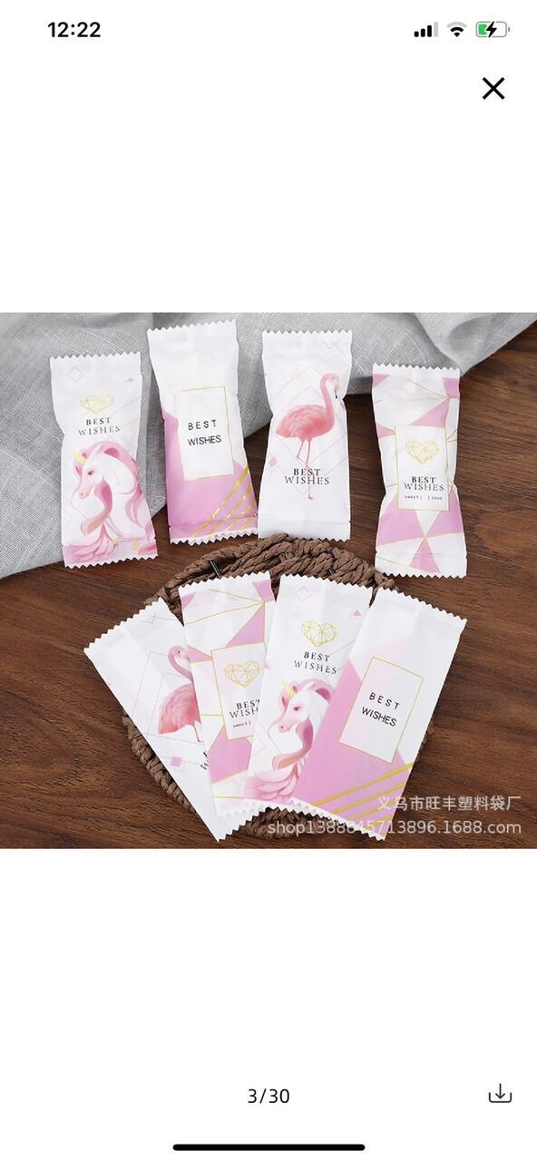( NHIỀU MẪU) Túi kẹo NOUGAT tệp 200c