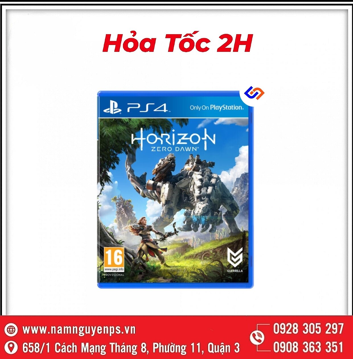 Đĩa game ps4 | horizon zero dawn