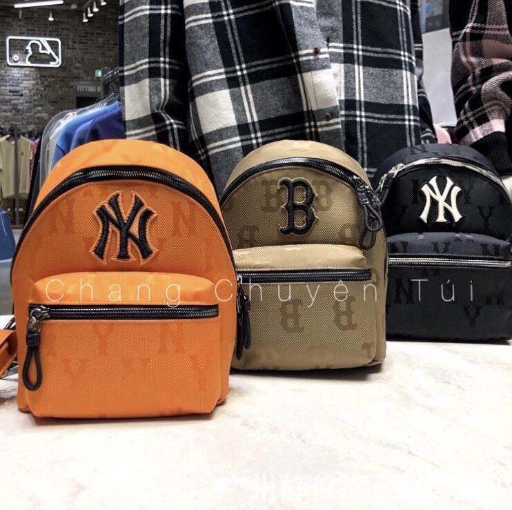 Balo MLb monogram nylon mini sẵn 3 màu hàng đẹp , Balo Mlb mini, Balo mini