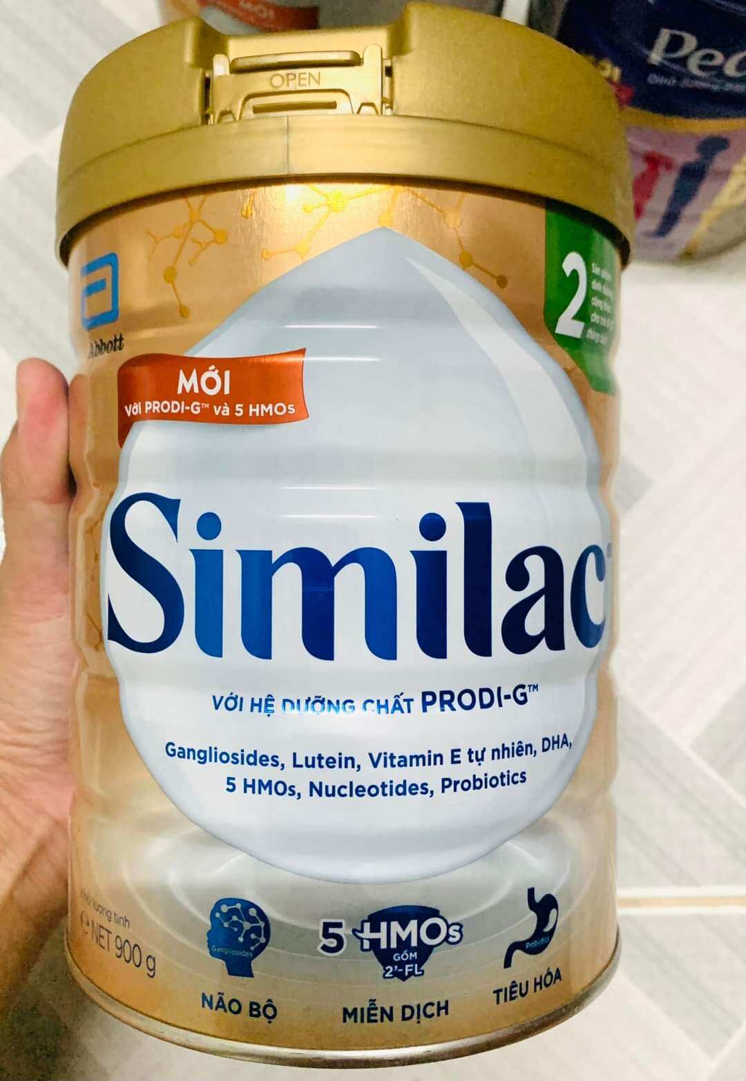 Sữa bột similac 5g số 2 900g date t1/2024