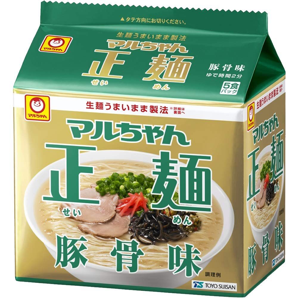 Mì Không Chiên Nhật Bản Maruchan Vị Xương Hầm 5 gói