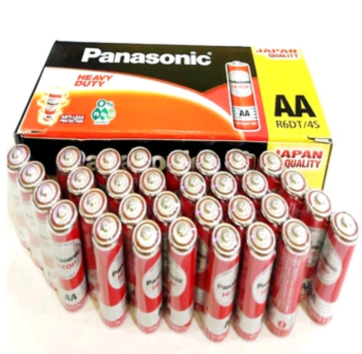 1 vỉ Pin Panasonic AA (1 vỉ x 4 viên)