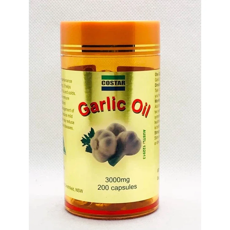 Viên Uống Tinh Dầu Tỏi Costar Garlic Oil 3000mg 200v Của Úc