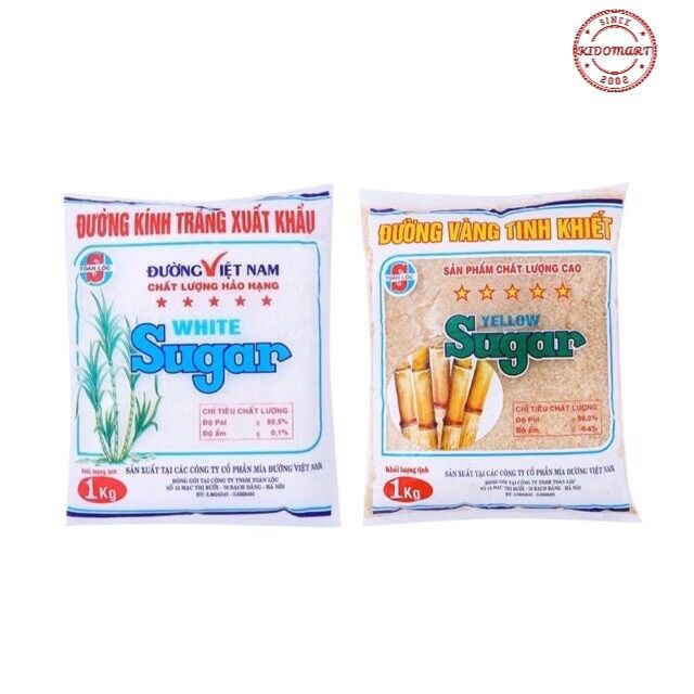 Đường Trắng / Đường Vàng Xuất Khẩu 1kg
