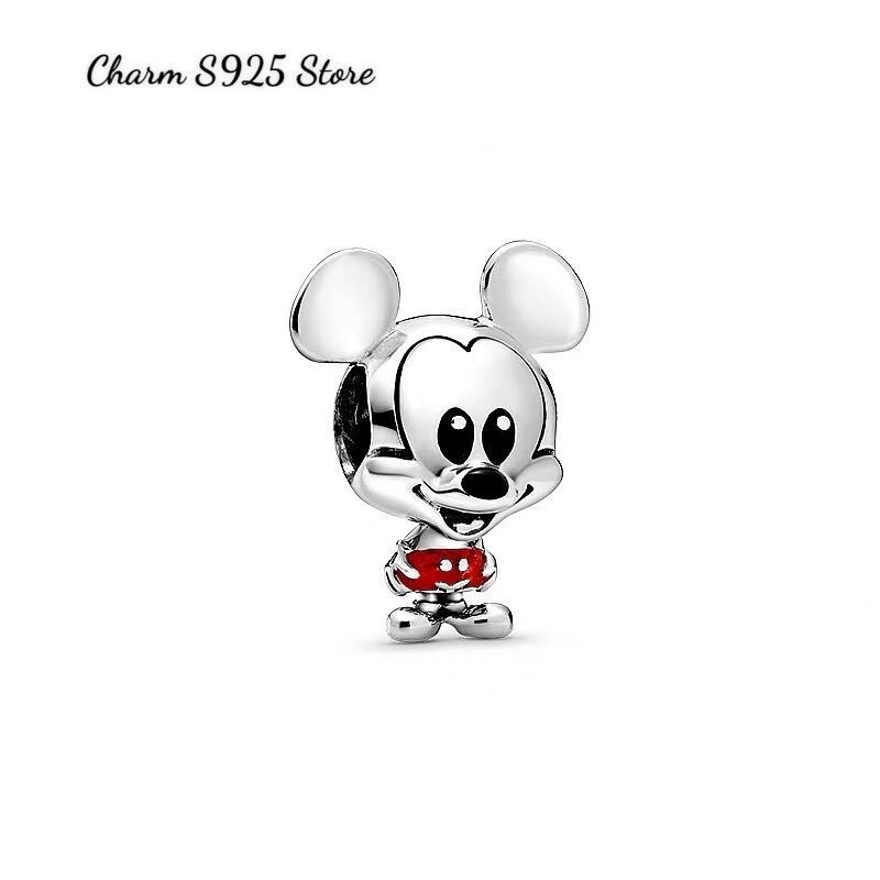 Charm pan ale chuột mickey disney bạc s925