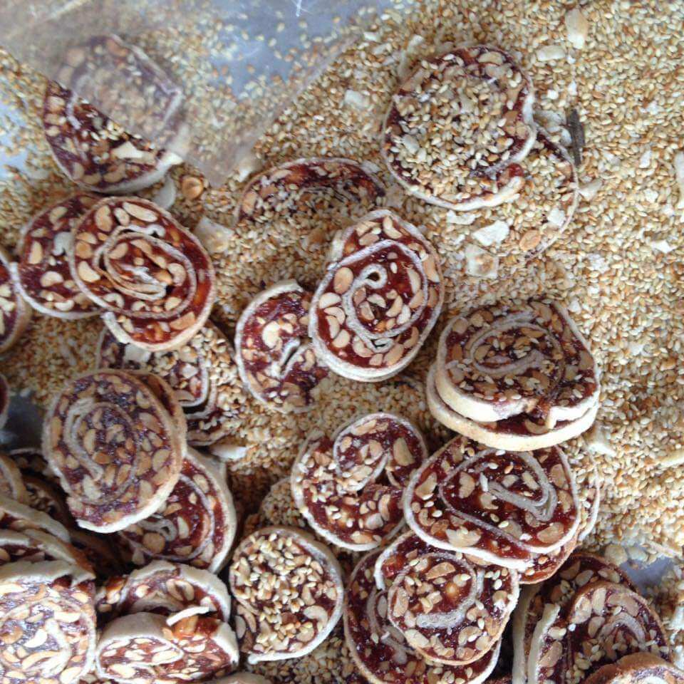 Kẹo chuối cuộn bánh tráng 500gr