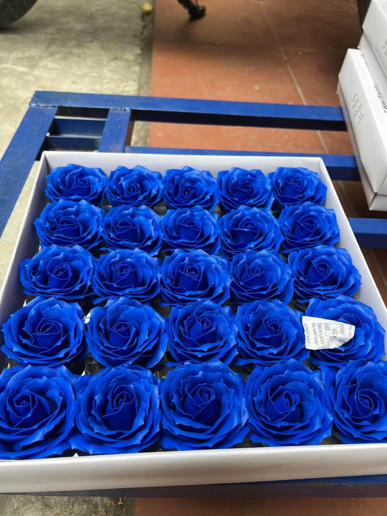 Hoa sáp 7 lớp hộp 25 bông