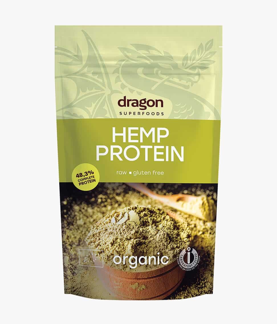Bột hemp hữu cơ Dragon Superfoods 200gr