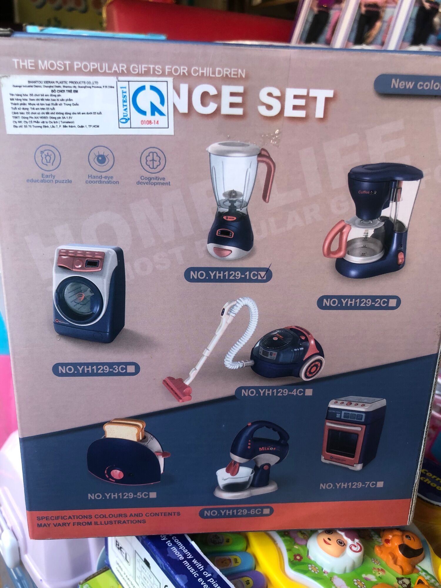 Bộ đồ chơi xay sinh tố cho bé