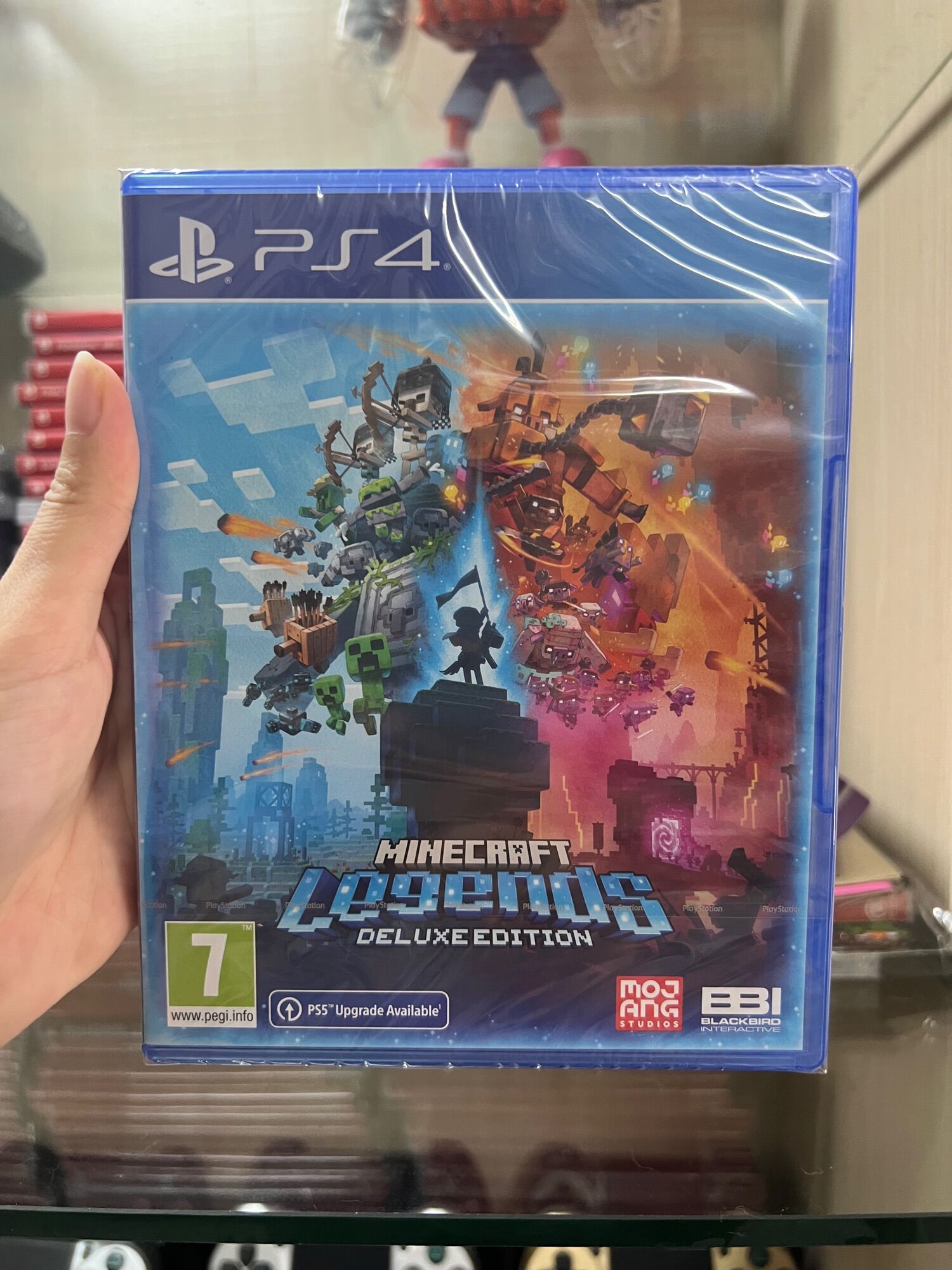 Đĩa chơi game PS4/ PS5: Minecraft Legends Deluxe Edition