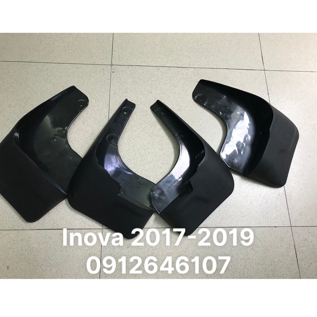 Bộ móng,Bộ chắn bùn bánh xe Inova 2006-2019(giá/1 bộ 4 cái)