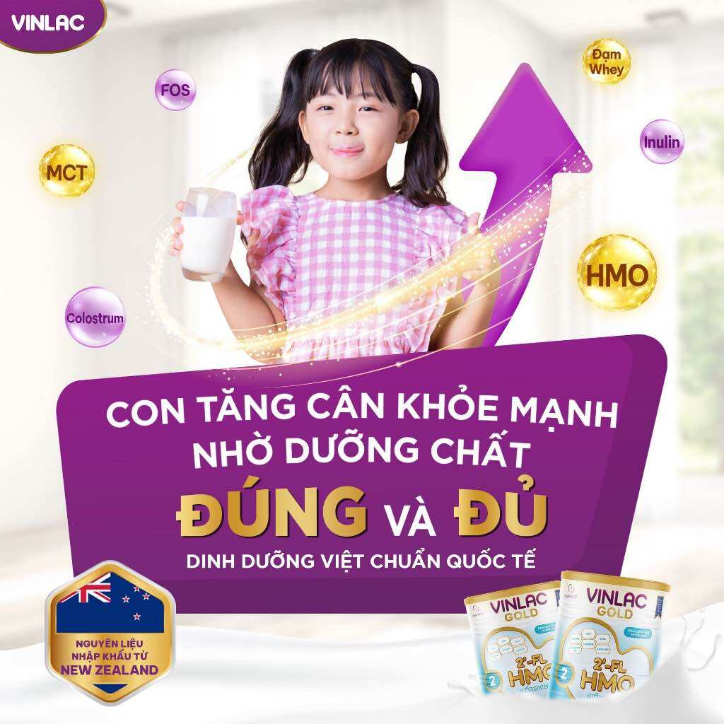 Sữa Vinlac Gold 1 900g