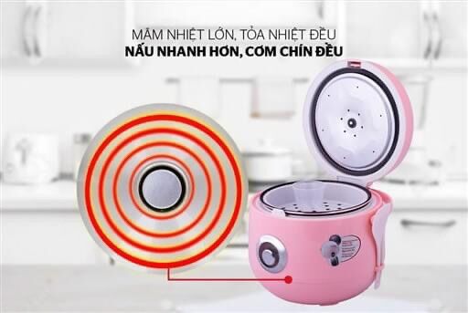 Nồi cơm điện 1.8l Happy time HTD8521P