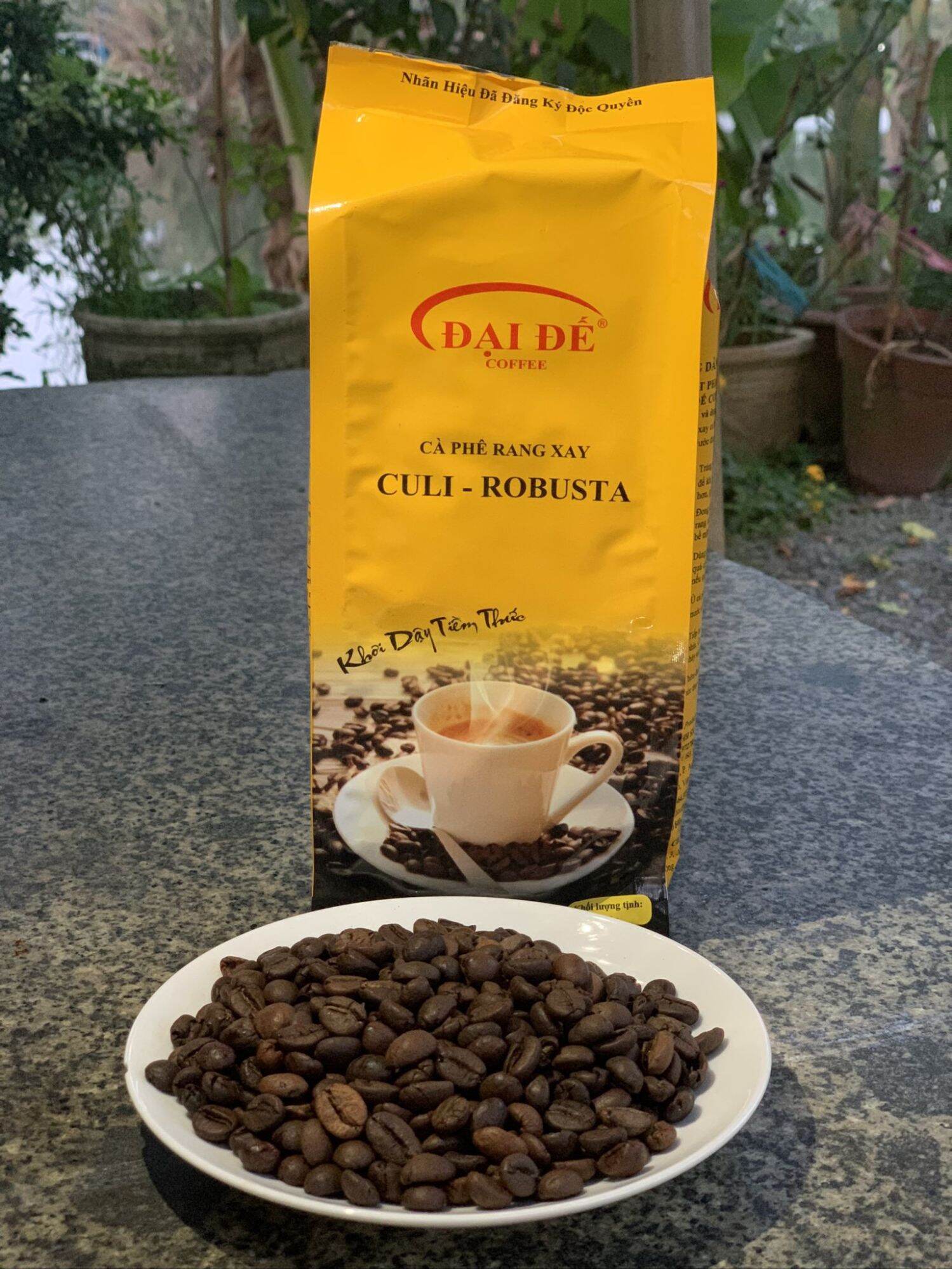 Cafe rang xay nguyên chất (culi- robusta) 500gr