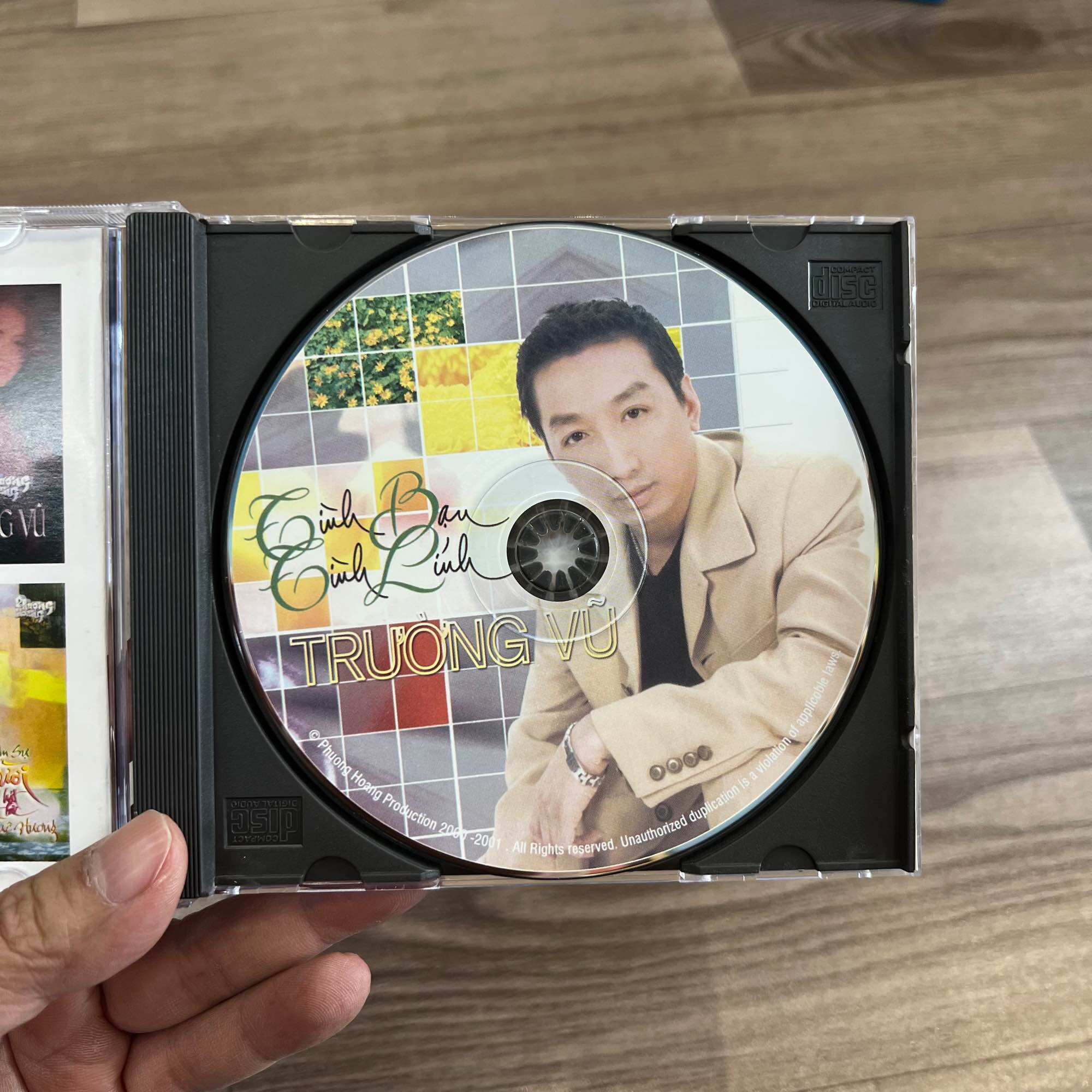 Đĩa CD Trường Vũ - Tình bạn, tình lính