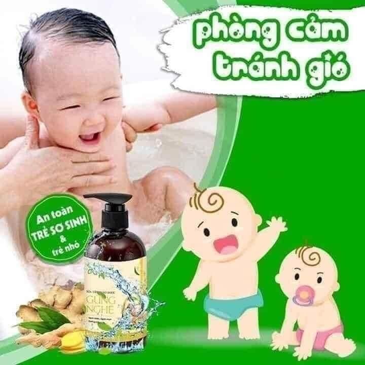 Sữa tắm Gừng nghệ