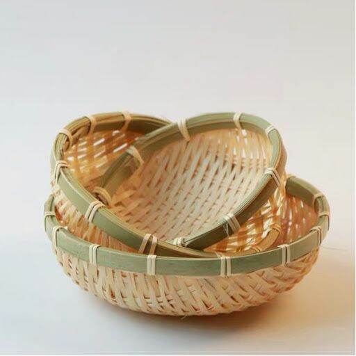 Rổ rá tre mini loại 15cm