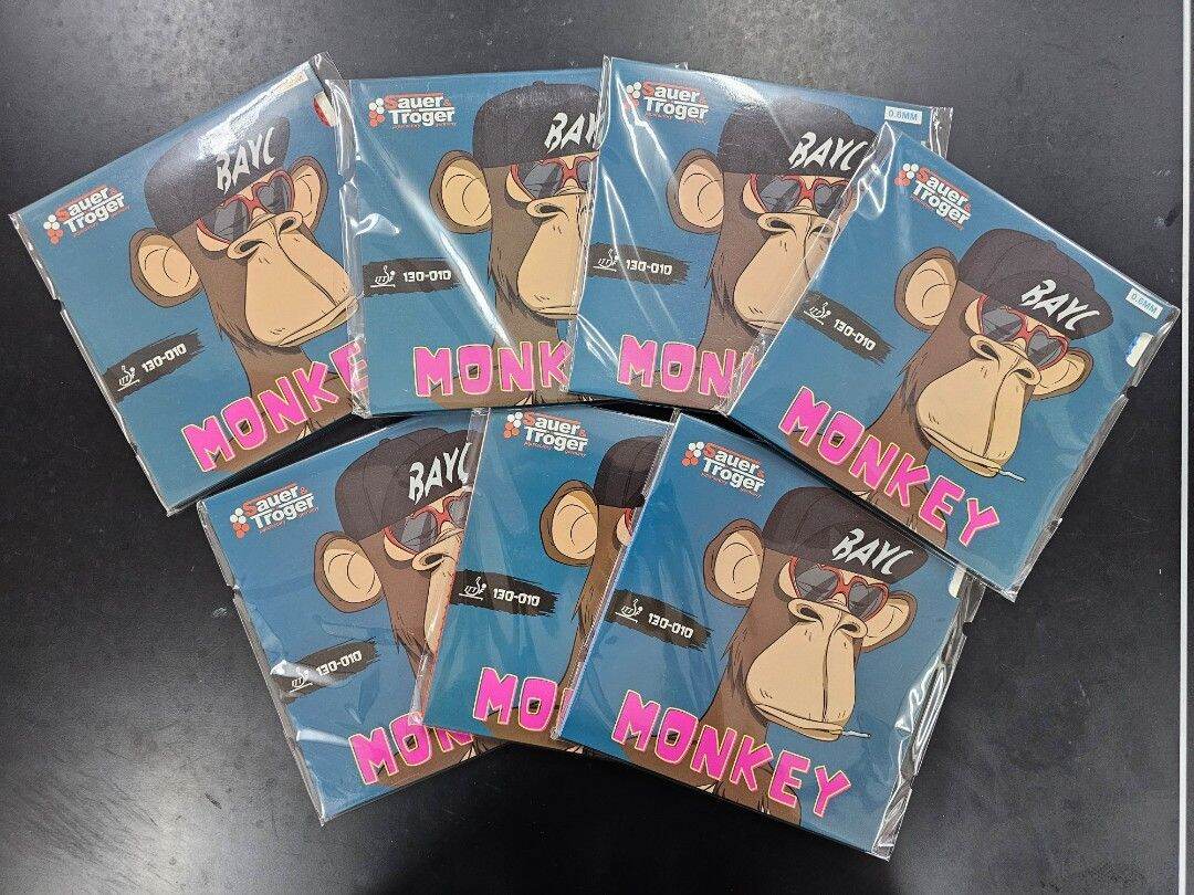 Mặt vợt bóng bàn gai dài siêu siêu dị Sauer & Tröger Monkey